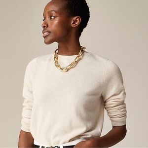 J. Crew Cashmere classic-fit crewneck sweater